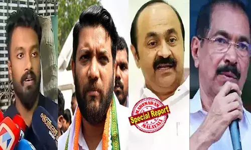 കള്ളം പൊളിഞ്ഞു, രാഹുല്‍ മാങ്കൂട്ടത്തിലിനെതിരായ ആദ്യ പരാതി നവംബര്‍ 28ന്! മുഖ്യമന്ത്രിക്ക് നല്‍കിയ പരാതിയുടെ കോപ്പി സണ്ണി ജോസഫിനും വി.ഡി. സതീശനും കിട്ടി; ഒളിച്ചുകളിച്ച കോണ്‍ഗ്രസ് നേതൃത്വം കൂടുതല്‍ പ്രതിരോധത്തില്‍; ശബരിമല കൊള്ള ഉന്നയിച്ച് ചെറുത്ത് ഷാഫി പറമ്പില്‍; തനിക്കെതിരായ പരാതി പച്ചക്കള്ളമെന്നും ഗൂഢാലോചനയെന്നും രാഹുലിന്റെ സുഹൃത്ത് ഫെന്നി നൈനാന്‍