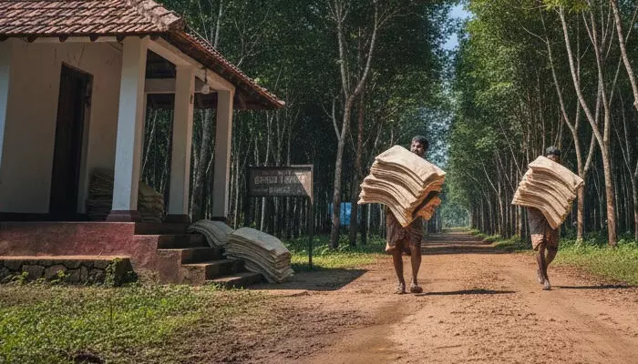 വോട്ടഭ്യർഥിക്കാൻ പോയ തക്കം നോക്കി വീട്ടിൽ മോഷണം; കള്ളൻ കൊണ്ട് പോയത് 30 റബ്ബർ ഷീറ്റുകൾ; പ്രചാരണത്തിലെ ശ്രദ്ധ തിരിച്ചുവിടാനുള്ള തന്ത്രമെന്ന് സ്ഥാനാർഥി വോട്ടഭ്യർഥിക്കാൻ പോയ തക്കം നോക്കി വീട്ടിൽ മോഷണം; കള്ളൻ കൊണ്ട് പോയത് 30 റബ്ബർ ഷീറ്റുകൾ; പ്രചാരണത്തിലെ ശ്രദ്ധ തിരിച്ചുവിടാനുള്ള തന്ത്രമെന്ന് സ്ഥാനാർഥി