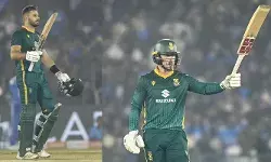 കോലിയുടെയും ഗെയ്ക്വാദിന്റെയും സെഞ്ചുറിക്ക് മറുപടിയുമായി എയ്ഡന് മാര്ക്രം; അര്ധ സെഞ്ചുറിയുമായി മാത്യു ബ്രീറ്റ്സ്കെയും ഡെവാള്ഡ് ബ്രവിസും; റായ്പുരില് റണ്മല കടന്ന് ദക്ഷിണാഫ്രിക്ക; ഇന്ത്യയെ നാലുവിക്കറ്റിന് കീഴടക്കി; പരമ്പരയില് ഒപ്പത്തിനൊപ്പം കോലിയുടെയും ഗെയ്ക്വാദിന്റെയും സെഞ്ചുറിക്ക് മറുപടിയുമായി എയ്ഡന് മാര്ക്രം; അര്ധ സെഞ്ചുറിയുമായി മാത്യു ബ്രീറ്റ്സ്കെയും ഡെവാള്ഡ് ബ്രവിസും; റായ്പുരില് റണ്മല കടന്ന് ദക്ഷിണാഫ്രിക്ക; ഇന്ത്യയെ നാലുവിക്കറ്റിന് കീഴടക്കി; പരമ്പരയില് ഒപ്പത്തിനൊപ്പം