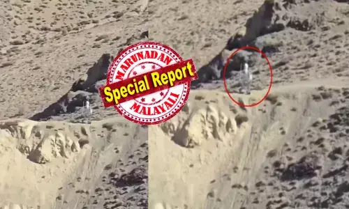 കുന്നിൻ മലനിരകൾക്ക് അപ്പുറത്തെ ഒരു നോട്ടം ശ്രദ്ധിച്ചു; ക്യാമറ ഒന്ന് സൂം ചെയ്തപ്പോൾ അമ്പരപ്പ്; ചൈനയുടെ മണ്ണിൽ നിന്ന് കുറച്ച് നേരം നിവർന്ന് നിൽപ്പ്; പെട്ടെന്ന് സ്പീഡിൽ തിരിച്ച് നടത്തം; ഇന്ത്യൻ അതിർത്തിയിൽ തെളിഞ്ഞ ആ അജ്ഞാത വസ്തുവെന്ത്‌?; അതീവ ജാഗ്രതയിൽ സൈന്യം