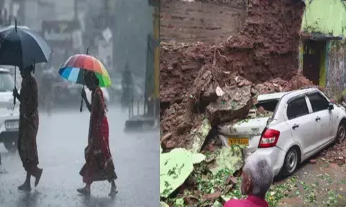 കാറിന്റെ മുകളിലേക്ക് ചുവരിടിഞ്ഞു വീണു; പലയിടത്തും വെള്ളക്കെട്ട്; ഗണേശപുരം സബ്‍വേ അടക്കം അടച്ചു; തമിഴ് മണ്ണിനെ വിറപ്പിച്ച് ശക്തമായ മഴ; മുൻകരുതലുകൾ പാലിക്കണമെന്ന് അധികൃതർ