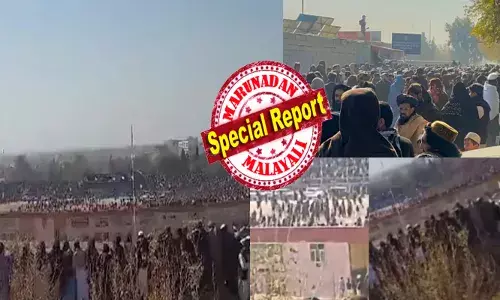 ചുറ്റുമതിലുകളാൽ കൊണ്ട് നിറഞ്ഞ അഫ്ഗാനിലെ ആ വമ്പൻ സ്റ്റേഡിയം; ഒരാളെ നോക്കി കൂകി ആർപ്പുവിളിക്കുന്ന ജനസാഗരം; ചിലർ കണ്ണടച്ച് പ്രാർത്ഥനകൾ ഉച്ചരിക്കുന്നു; അകത്ത് കയറാൻ പറ്റാത്തവർ പുറത്തെ പുൽമേടുകളിൽ നിൽക്കുന്ന കാഴ്ച; ഗ്ലാഡിയേറ്റർ സിനിമയെ ഓർമ്മിപ്പിക്കുവിധം ദൃശ്യങ്ങൾ; മിനിറ്റുകൾ കഴിഞ്ഞ് ഒരു പതിമൂന്നുകാരന്റെ വരവിൽ സംഭവിച്ചത്