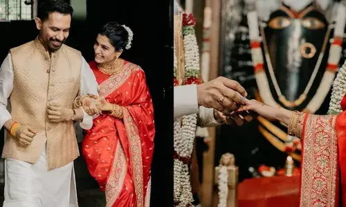 വിളക്കുകൾ കൊളുത്തുമ്പോൾ ഹൃദയം പ്രാർത്ഥിച്ചത് ഒരേയൊരു കാര്യത്തിനു വേണ്ടി; ചില ബന്ധങ്ങള്‍ വെറുതെ സംഭവിക്കുന്നവയല്ല; സാമന്തയെ സ്വാ​​ഗതം ചെയ്ത് രാജിന്റെ സഹോദരി