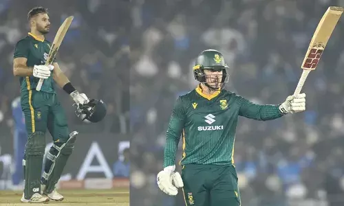 കോലിയുടെയും ഗെയ്ക്വാദിന്റെയും സെഞ്ചുറിക്ക് മറുപടിയുമായി എയ്ഡന്‍ മാര്‍ക്രം; അര്‍ധ സെഞ്ചുറിയുമായി മാത്യു ബ്രീറ്റ്സ്‌കെയും ഡെവാള്‍ഡ് ബ്രവിസും;  റായ്പുരില്‍ റണ്‍മല കടന്ന് ദക്ഷിണാഫ്രിക്ക; ഇന്ത്യയെ നാലുവിക്കറ്റിന് കീഴടക്കി; പരമ്പരയില്‍ ഒപ്പത്തിനൊപ്പം