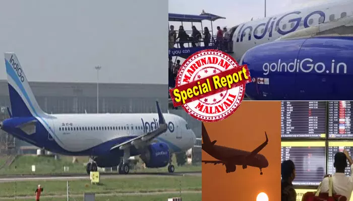 എയർപോർട്ടുകളിലെത്തിയ യാത്രക്കാരുടെ മുഖത്ത് നിരാശ; ചിലർ ആകെ മുഷിഞ്ഞ് വലഞ്ഞ അവസ്ഥയിൽ; ടാക്സിവേയിൽ അനാഥമായി കിടന്ന വിമാനങ്ങളെ കണ്ട് ഞെട്ടൽ; പറക്കാൻ പറ്റാതെ ചിറകറ്റത് ഇൻഡിഗോ അടക്കം എയർബസുകൾ; നിമിഷ നേരം കൊണ്ട് റദ്ദാക്കിയത് നൂറ്റമ്പതോളം സർവീസുകൾ; കാരണം പൈലറ്റുമാരുടെ വാശിയോ?; അന്വേഷണം പ്രഖ്യാപിച്ച് ഡിജിസിഎ എയർപോർട്ടുകളിലെത്തിയ യാത്രക്കാരുടെ മുഖത്ത് നിരാശ; ചിലർ ആകെ മുഷിഞ്ഞ് വലഞ്ഞ അവസ്ഥയിൽ; ടാക്സിവേയിൽ അനാഥമായി കിടന്ന വിമാനങ്ങളെ കണ്ട് ഞെട്ടൽ; പറക്കാൻ പറ്റാതെ ചിറകറ്റത് ഇൻഡിഗോ അടക്കം എയർബസുകൾ; നിമിഷ നേരം കൊണ്ട് റദ്ദാക്കിയത് നൂറ്റമ്പതോളം സർവീസുകൾ; കാരണം പൈലറ്റുമാരുടെ വാശിയോ?; അന്വേഷണം പ്രഖ്യാപിച്ച് ഡിജിസിഎ