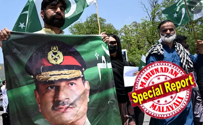 പാക്കിസ്ഥാനിലെ കിരീടം വെക്കാത്ത രാജാവ്! ട്രംപിന്റെ പ്രിയപ്പെട്ട ഫീല്‍ഡ് മാര്‍ഷല്‍ അസിം മുനീറിനെ ഭയന്ന് രാഷ്ട്രീയ നേതാക്കള്‍; പാകിസ്ഥാനില്‍ ഇപ്പോള്‍ ഒരു ഭരണഘടനയും ജുഡീഷ്യറിയും ഇല്ലെന്ന് നിരീക്ഷകര്‍;  കാലാവധി നീട്ടി സൈനിക മേധാവി സ്ഥാനത്ത് തുടരാനും നീക്കം