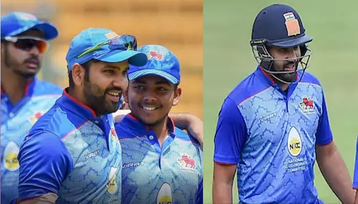 കേരളത്തിനെതിരെ ഞെട്ടിക്കുന്ന തോൽവി; രോഹിത് ശർമ്മ മുംബൈ ടീമിലേക്ക് മടങ്ങിയെത്തുന്നു; മുഷ്താഖ് അലി ട്രോഫിയിലെ ക്വാർട്ടർ ഫൈനൽ മുതലുള്ള മത്സരങ്ങൾ കളിക്കും