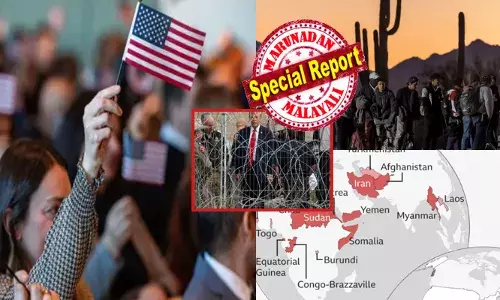 വെടിവെയ്പ്പ് കേസിൽ ഒരു അഫ്ഗാൻ പൗരനെ തൂക്കിയതും വീണ്ടും കലിപ്പിലായ ട്രംപ്; ഇനി ഒരു അറിയിപ്പ് ഉണ്ടാകുന്നത് വരെ പൗരത്വ ചടങ്ങുകൾ, ഇമിഗ്രേഷൻ സർവീസുകൾ എല്ലാം നിർത്തിവെയ്ക്കാൻ ഉത്തരവ്; അപ്രതീക്ഷിത നടപടിയിൽ ആയിരക്കണക്കിന് കുടിയേറ്റക്കാർ ആശങ്കയിൽ