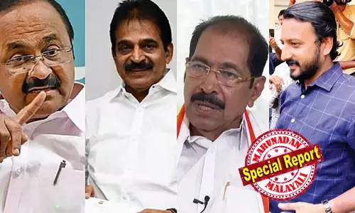 വാട്സാപ്പ് ഗ്രൂപ്പുകളില് നിന്നും ഔട്ടെങ്കിലും പാര്ട്ടിയില് ഇപ്പോഴും ഇന്; ദീപദാസ് മുന്ഷി അതൃപ്തി അറിയിച്ചതോടെ അതിവേഗ നീക്കം; രാഹുല് മാങ്കൂട്ടത്തിലിനെ കോണ്ഗ്രസ് പുറത്താക്കും; അച്ചടക്ക നടപടി കെപിസിസി പ്രസിഡന്റ് ഹൈക്കമാന്ഡിനെ അറിയിച്ചു; മുന്കൂര് ജാമ്യാപേക്ഷയില് വിധി വരാനിരിക്കെ പ്രഖ്യാപനം ഉടന്; ഇനി പാര്ട്ടിയിലേക്ക് തിരിച്ച് വരവില്ലെന്ന് കെ മുരളീധരന് വാട്സാപ്പ് ഗ്രൂപ്പുകളില് നിന്നും ഔട്ടെങ്കിലും പാര്ട്ടിയില് ഇപ്പോഴും ഇന്; ദീപദാസ് മുന്ഷി അതൃപ്തി അറിയിച്ചതോടെ അതിവേഗ നീക്കം; രാഹുല് മാങ്കൂട്ടത്തിലിനെ കോണ്ഗ്രസ് പുറത്താക്കും; അച്ചടക്ക നടപടി കെപിസിസി പ്രസിഡന്റ് ഹൈക്കമാന്ഡിനെ അറിയിച്ചു; മുന്കൂര് ജാമ്യാപേക്ഷയില് വിധി വരാനിരിക്കെ പ്രഖ്യാപനം ഉടന്; ഇനി പാര്ട്ടിയിലേക്ക് തിരിച്ച് വരവില്ലെന്ന് കെ മുരളീധരന്