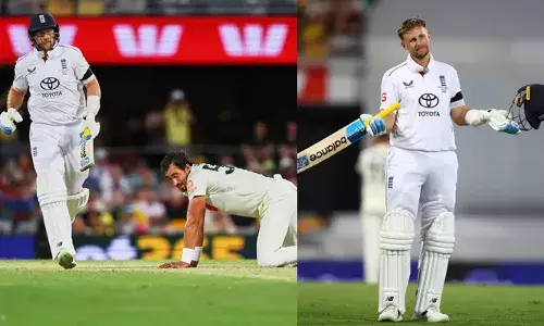 ഓസിസ് മണ്ണില്‍ റൂട്ട് സെഞ്ചുറി അടിച്ചില്ലെങ്കില്‍ മെല്‍ബണ്‍ ഗ്രൗണ്ടിലൂടെ നഗ്‌നനായി ഓടുമെന്ന് പരിഹാസം; 54-ാം വയസില്‍ ജയിലില്‍ കിടക്കാന്‍ ആഗ്രഹമില്ലാത്തതിനാല്‍ പിന്‍വലിക്കുന്നുവെന്നും മാത്യു ഹെയ്ഡന്‍; പിന്നാലെ ബ്രിസ്‌ബേനില്‍ ആ നാണക്കേട് മായ്ച്ച് ജോ റൂട്ട്;  രണ്ടാം ടെസ്റ്റില്‍ ഇംഗ്ലണ്ട് ഭേദപ്പെട്ട നിലയില്‍