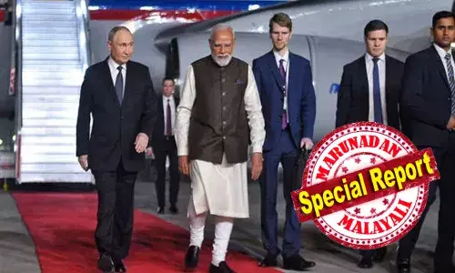 വ്‌ളാഡിമര്‍ പുടിന്‍ ഇന്ത്യയില്‍; 2021നു ശേഷം റഷ്യൻ പ്രസിഡന്റ് ഇന്ത്യയിലേക്ക് വരുന്നത് ഇതാദ്യം; വിമാനത്താവളത്തിൽ സ്വീകരിച്ച് പ്രധാനമന്ത്രി; പ്രതിരോധ, വ്യാപാര മേഖലകളിൽ നിർണായക  കരാറുകളിൽ ഒപ്പുവെയ്ക്കും; പ്രതീക്ഷ നൽകി മോദി-പുടിൻ കൂടിക്കാഴ്ച