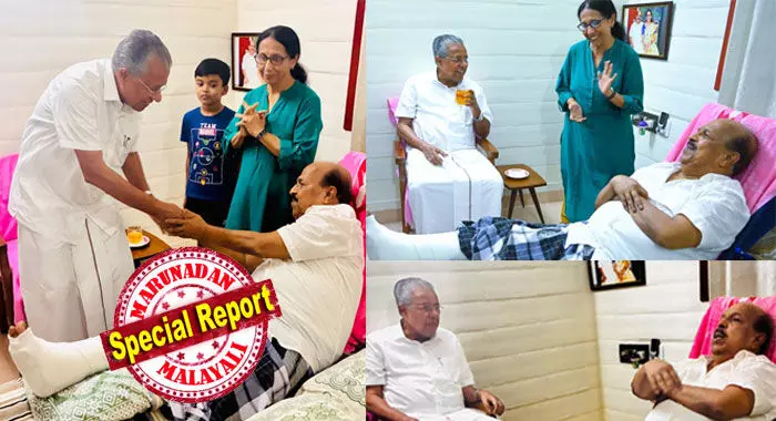 ഏറ്റവും ആദരണീയനും ജേഷ്ഠ സഹോദര തുല്യനുമായ കേരള മുഖ്യമന്ത്രി സഖാവ് പിണറായി വിജയന്‍; 57 വര്‍ഷങ്ങളായി ദീര്‍ഘമായ ബന്ധം; ധീരനും നിശ്ചയദാര്‍ഢ്യവും ഉളളയാളും കരുതലുള്ള ആളുമാണ് അദ്ദേഹം; പിണറായിയുടെ വരവില്‍ ജി സുധാകരന്‍ കുറിച്ചത് ഇങ്ങനെ; വീഴ്ചയിലെ വിശ്രമകാലത്ത് സുധാകരനെ നേരില്‍ കണ്ട് പിണറായി