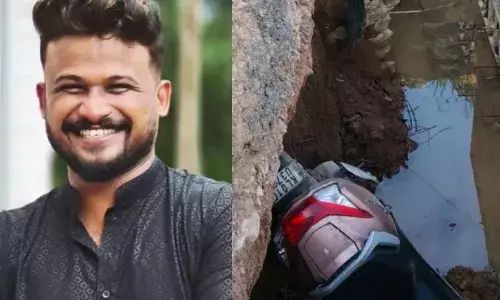 ആക്ടിവ കുത്തനെ കിടക്കുന്നതിൽ തോന്നിയ സംശയം; അതുവഴി കടന്നുപോയ യാത്രക്കാരുടെ പരിശോധനയിൽ ദാരുണ കാഴ്ച; വഴയിലയിൽ കലുങ്ക് നിർമാണത്തിനെടുത്ത കുഴിയിലേക്ക് വീണ് യുവാവിന് ദാരുണാന്ത്യം; മരിച്ചത് ഏണിക്കര സ്വദേശി ആകാശ്