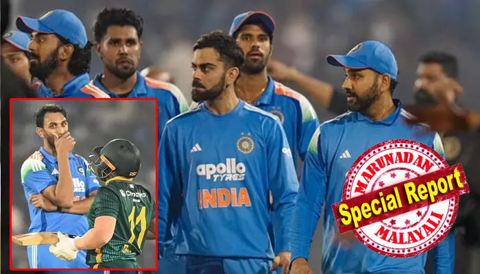 25 വർഷങ്ങൾക്ക് ശേഷം സ്വന്തം മണ്ണിൽ ദക്ഷിണാഫ്രിക്കക്കെതിരെ ടെസ്റ്റ് പരമ്പര നഷ്ടമായി; ഏകദിന പരമ്പരയിലും സമ്മർദ്ദത്തിൽ; ഇന്ത്യക്ക് ഇന്ന് ജയിച്ചേ തീരൂ; വിശാഖപട്ടണത്തിലേത് ബാറ്റിങിനെ തുണയ്ക്കുന്ന പിച്ച്; ടോസ് നിർണായകം; ഹാട്രിക്ക് സെഞ്ചുറി ലക്ഷ്യമിട്ട് വിരാട് കോഹ്ലി; ബാവുമയുടെ പ്രോട്ടീസ് പടയും ആത്മവിശ്വാസത്തിൽ