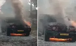 കണ്ടിട്ട് ചങ്ക്..പൊടിയുന്നു..! ആറ്റുനോറ്റ് വാങ്ങിച്ചിട്ട് വെറും മൂന്ന് ദിവസം മാത്രമേ ആയിട്ടുള്ളു; ഓടിച്ച് കൊതി തീരും മുമ്പേ ആ കാഴ്ച; പുത്തൻ മഹീന്ദ്ര ഥാർ കത്തി ചാമ്പലായി; ഒഴിവായത് വൻ അപകടം കണ്ടിട്ട് ചങ്ക്..പൊടിയുന്നു..! ആറ്റുനോറ്റ് വാങ്ങിച്ചിട്ട് വെറും മൂന്ന് ദിവസം മാത്രമേ ആയിട്ടുള്ളു; ഓടിച്ച് കൊതി തീരും മുമ്പേ ആ കാഴ്ച; പുത്തൻ മഹീന്ദ്ര ഥാർ കത്തി ചാമ്പലായി; ഒഴിവായത് വൻ അപകടം