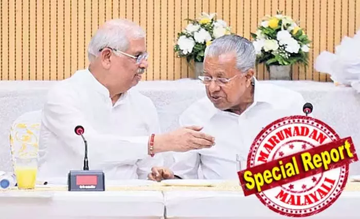 ഡിജിറ്റല്, കെ.ടി.യു വി സി നിയമനത്തര്ക്കത്തില് സമവായ സാധ്യത തേടി മുഖ്യമന്ത്രി; തടസ്സം നീക്കാന് ഗവര്ണറെ നേരില്ക്കണ്ട് സംസാരിക്കാന് പിണറായി വിജയന്; വിസി വിഷയത്തില് ഇരുകൂട്ടര്ക്കും എതിര്പ്പില്ലാത്ത മറ്റുപേരുകളിലേക്ക് കടക്കാന് നീക്കം; ഗവര്ണര് അനുനയത്തിന് തയ്യാറാകുമോ എന്നതില് ആകാംക്ഷ ഡിജിറ്റല്, കെ.ടി.യു വി സി നിയമനത്തര്ക്കത്തില് സമവായ സാധ്യത തേടി മുഖ്യമന്ത്രി; തടസ്സം നീക്കാന് ഗവര്ണറെ നേരില്ക്കണ്ട് സംസാരിക്കാന് പിണറായി വിജയന്; വിസി വിഷയത്തില് ഇരുകൂട്ടര്ക്കും എതിര്പ്പില്ലാത്ത മറ്റുപേരുകളിലേക്ക് കടക്കാന് നീക്കം; ഗവര്ണര് അനുനയത്തിന് തയ്യാറാകുമോ എന്നതില് ആകാംക്ഷ