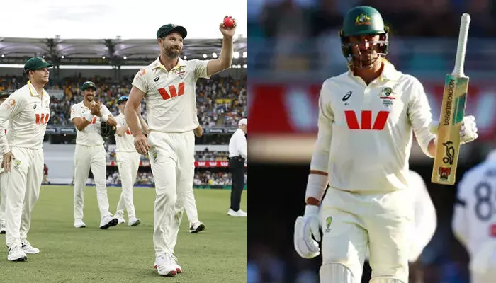 റണ്മല ഉയര്ത്തിയ അഞ്ച് അര്ധ സെഞ്ചുറികള്; എട്ട് വിക്കറ്റും 77 റണ്സുമായി മിച്ചല് സ്റ്റാര്ക്കിന്റെ ഓള്റൗണ്ട് മികവ്; ആറ് വിക്കറ്റുമായി മൈക്കല് നെസറും; ബ്രിസ്ബേന് ടെസ്റ്റില് ഇംഗ്ലണ്ടിനെ ചുരുട്ടിക്കെട്ടി ഓസ്ട്രേലിയ; എട്ട് വിക്കറ്റ് ജയത്തോടെ പരമ്പരയില് മുന്നില് റണ്മല ഉയര്ത്തിയ അഞ്ച് അര്ധ സെഞ്ചുറികള്; എട്ട് വിക്കറ്റും 77 റണ്സുമായി മിച്ചല് സ്റ്റാര്ക്കിന്റെ ഓള്റൗണ്ട് മികവ്; ആറ് വിക്കറ്റുമായി മൈക്കല് നെസറും; ബ്രിസ്ബേന് ടെസ്റ്റില് ഇംഗ്ലണ്ടിനെ ചുരുട്ടിക്കെട്ടി ഓസ്ട്രേലിയ; എട്ട് വിക്കറ്റ് ജയത്തോടെ പരമ്പരയില് മുന്നില്