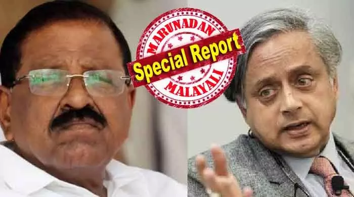 പൊന്നു കായ്ക്കുന്ന മരമാണെങ്കിലും പുരയ്ക്ക് മീതെ ചാഞ്ഞാല് മുറിക്കണം; തരൂരിന് ചോറ് ഇവിടെയും കൂര് അവിടെയും; ബിജെപിയിലേക്ക് പോയാലും കോണ്ഗ്രസിന് ഒന്നും സംഭവിക്കില്ല; തരൂര് താഴത്ത് കാണുമ്പോള് ഞങ്ങള് മാനത്ത് കാണും! കടന്നാക്രമിച്ച് രാജ്മോഹന് ഉണ്ണിത്താന്; തരൂരിനെതിരെ നടപടി കോണ്ഗ്രസ് ആലോചനയില് പൊന്നു കായ്ക്കുന്ന മരമാണെങ്കിലും പുരയ്ക്ക് മീതെ ചാഞ്ഞാല് മുറിക്കണം; തരൂരിന് ചോറ് ഇവിടെയും കൂര് അവിടെയും; ബിജെപിയിലേക്ക് പോയാലും കോണ്ഗ്രസിന് ഒന്നും സംഭവിക്കില്ല; തരൂര് താഴത്ത് കാണുമ്പോള് ഞങ്ങള് മാനത്ത് കാണും! കടന്നാക്രമിച്ച് രാജ്മോഹന് ഉണ്ണിത്താന്; തരൂരിനെതിരെ നടപടി കോണ്ഗ്രസ് ആലോചനയില്