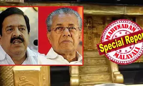 പുരാവസ്തുക്കള്‍ മോഷ്ടിച്ചു കടത്തി രാജ്യാന്തര കരിഞ്ചന്തയില്‍ കോടിക്കണക്കിന് രൂപയ്ക്കു വില്‍ക്കുന്ന ഒരു സംഘവുമായി ദേവസ്വം ബോര്‍ഡിലെ ചില ഉന്നതര്‍ക്ക് അടുത്ത ബന്ധം; ചെന്നിത്തലയ്ക്ക് ഈ വിവരം കൈമാറിയത് മലയാളിയായ വ്യവസായി; കോണ്‍ഗ്രസ് നേതാവിന്റെ മൊഴി എടുക്കാന്‍ എസ് ഐ ടി; ഇഡിയെ എതിര്‍ത്ത് പിണറായിയും; വീണ്ടും ശബരിമലയില്‍ ആളികത്തല്‍