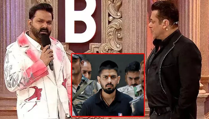 സൽമാൻ ഖാനൊപ്പം വേദി പങ്കിട്ടാൽ കൊന്നു കളയും; ഭോജ്പുരി നടൻ പവൻ സിംഗിന് അധോലോക നേതാവ് ലോറൻസ് ബിഷ്ണോയി സംഘത്തിൻ്റെ ഭീഷണി; വൈ-കാറ്റഗറി സുരക്ഷയൊരുക്കി പൊലീസ് സൽമാൻ ഖാനൊപ്പം വേദി പങ്കിട്ടാൽ കൊന്നു കളയും; ഭോജ്പുരി നടൻ പവൻ സിംഗിന് അധോലോക നേതാവ് ലോറൻസ് ബിഷ്ണോയി സംഘത്തിൻ്റെ ഭീഷണി; വൈ-കാറ്റഗറി സുരക്ഷയൊരുക്കി പൊലീസ്