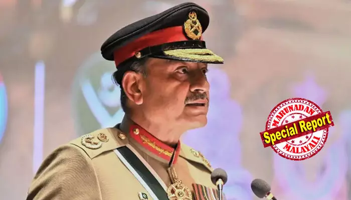 പാക്കിസ്ഥാന്‍ സമാധാന രാഷ്ട്രം; പക്ഷേ ഇനി ഒരു ആക്രമണം ഉണ്ടായാല്‍ മറുപടി അതികഠിനം; ഇതിലും ശക്തമായി പ്രതികരിക്കില്ലെന്ന് വിചാരിക്കണ്ട;  ഇന്ത്യക്ക് ഭീഷണിയുമായി അസിം മുനീര്‍