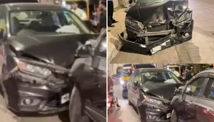 എതിർദിശയിൽ നിന്ന് വന്ന കാറുമായി കൂട്ടിയിടിച്ച് അപകടം; ബിഗ് ബോസ് താരം രക്ഷപ്പെട്ടത് തലനാരിഴയ്ക്ക്; പരാതിയിൽ അന്വേഷണം ആരംഭിച്ച് പോലീസ് എതിർദിശയിൽ നിന്ന് വന്ന കാറുമായി കൂട്ടിയിടിച്ച് അപകടം; ബിഗ് ബോസ് താരം രക്ഷപ്പെട്ടത് തലനാരിഴയ്ക്ക്; പരാതിയിൽ അന്വേഷണം ആരംഭിച്ച് പോലീസ്