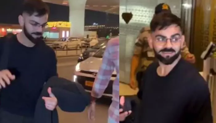 ഏകദിന പരമ്പരയ്ക്കു പിന്നാലെ ലണ്ടനിലേക്കു മടങ്ങി  വിരാട് കോലി; വിമാനത്താവളത്തില്‍ വളഞ്ഞ ആരാധകര്‍ക്ക് ഒപ്പം സെല്‍ഫി; വിജയ് ഹസാരേ ട്രോഫിയില്‍ കളിക്കാനായി തിരിച്ചെത്തും