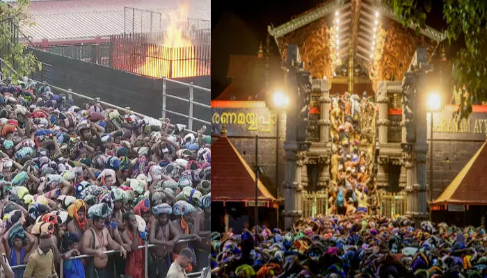 സന്നിധാനത്ത് അയ്യനെ ഒരു നോക്ക് കാണാൻ എത്തുന്നവരുടെ എണ്ണത്തിൽ വൻ വർധനവ്; ഇതുവരെ ദർശനം നടത്തിയത് 75463 ഭക്തരെന്ന് കണക്കുകൾ; വൻ സുരക്ഷയൊരുക്കി പോലീസ് സന്നിധാനത്ത് അയ്യനെ ഒരു നോക്ക് കാണാൻ എത്തുന്നവരുടെ എണ്ണത്തിൽ വൻ വർധനവ്; ഇതുവരെ ദർശനം നടത്തിയത് 75463 ഭക്തരെന്ന് കണക്കുകൾ; വൻ സുരക്ഷയൊരുക്കി പോലീസ്