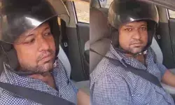 കാറോടിക്കുമ്പോൾ സീറ്റ് ബെൽറ്റ് ധരിച്ചിരുന്നു, എന്നാൽ പിഴയടിച്ചത് ഹെൽമെറ്റ് ധരിക്കാത്തതിന്; കാറിലും ഹെൽമറ്റ് വയ്ക്കുന്നത് പതിവാക്കി യുവാവ്; വൈറലായി വീഡിയോ കാറോടിക്കുമ്പോൾ സീറ്റ് ബെൽറ്റ് ധരിച്ചിരുന്നു, എന്നാൽ പിഴയടിച്ചത് ഹെൽമെറ്റ് ധരിക്കാത്തതിന്; കാറിലും ഹെൽമറ്റ് വയ്ക്കുന്നത് പതിവാക്കി യുവാവ്; വൈറലായി വീഡിയോ