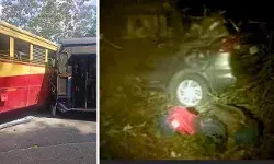 ശബരിമല പാതയില് രണ്ടിടത്ത് അപകടം: നിലയ്ക്കലില് കാര് മറിഞ്ഞു; ചാലക്കയത്ത് കെഎസ്ആര്.സിസി ബസുകള് കൂട്ടിയിടിച്ചു; 52 പേര്ക്ക് പരുക്ക് ശബരിമല പാതയില് രണ്ടിടത്ത് അപകടം: നിലയ്ക്കലില് കാര് മറിഞ്ഞു; ചാലക്കയത്ത് കെഎസ്ആര്.സിസി ബസുകള് കൂട്ടിയിടിച്ചു; 52 പേര്ക്ക് പരുക്ക്