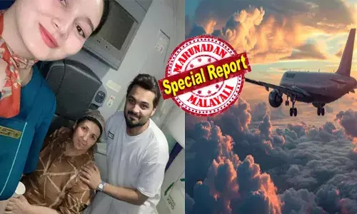 ആകാശത്ത് വിമാനം അതിന്റെ ഏറ്റവും വേഗതയിൽ സഞ്ചരിക്കുന്നതിനിടെ ക്യാബിൻ ക്രൂവിന്റെ അനൗൺസ്‌മെന്റ്; സാധാരണനില തെറ്റി ബുദ്ധിമുട്ടിലായ സ്ത്രീയെ കണ്ട് പരിഭ്രാന്തിയിലായി യാത്രക്കാർ; ഒന്ന് ശ്വാസമെടുക്കാൻ കൂടി കഴിയാത്ത അവസ്ഥ; എല്ലാവരും പകച്ചു നിൽക്കവേ..നമ്മുടെ സ്വന്തം മലപ്പുറക്കാരന്റെ വരവിൽ ആശ്വാസം; കൂടെ ആ നാട്ടിലെ അത്യപൂർവ ബഹുമതിയും