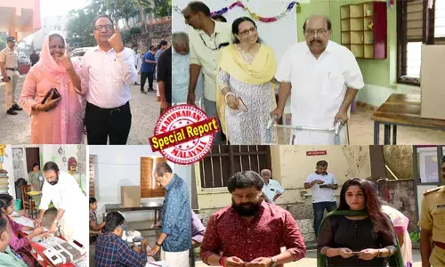 തദ്ദേശ തിരഞ്ഞെടുപ്പ് ഒന്നാം ഘട്ടത്തില് മികച്ച പോളിംഗ്; 55 ശതമാനം കടന്നു; തിരുവനന്തപുരത്ത് വേഗം പോരാ; ഗവര്ണ്ണറുടെ ആദ്യ വോട്ട്; വോക്കറിലെത്തി ജി സുധാകരന്; എല്ഡിഎഫിന് ചരിത്രവിജയമെന്ന് ബേബി; ഭരണത്തെ മടുത്തെന്ന് ആന്റണി; നിര്ണായക തിരഞ്ഞെടുപ്പെന്ന് രാജീവ് ചന്ദ്രശേഖര്; പോള് സര്വേ വിവാദം; പൂഞ്ഞാറിലും വഞ്ചിയൂരിലും കള്ളവോട്ടാരോപണം; സംഘര്ഷം തദ്ദേശ തിരഞ്ഞെടുപ്പ് ഒന്നാം ഘട്ടത്തില് മികച്ച പോളിംഗ്; 55 ശതമാനം കടന്നു; തിരുവനന്തപുരത്ത് വേഗം പോരാ; ഗവര്ണ്ണറുടെ ആദ്യ വോട്ട്; വോക്കറിലെത്തി ജി സുധാകരന്; എല്ഡിഎഫിന് ചരിത്രവിജയമെന്ന് ബേബി; ഭരണത്തെ മടുത്തെന്ന് ആന്റണി; നിര്ണായക തിരഞ്ഞെടുപ്പെന്ന് രാജീവ് ചന്ദ്രശേഖര്; പോള് സര്വേ വിവാദം; പൂഞ്ഞാറിലും വഞ്ചിയൂരിലും കള്ളവോട്ടാരോപണം; സംഘര്ഷം