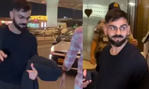 ഏകദിന പരമ്പരയ്ക്കു പിന്നാലെ ലണ്ടനിലേക്കു മടങ്ങി  വിരാട് കോലി; വിമാനത്താവളത്തില്‍ വളഞ്ഞ ആരാധകര്‍ക്ക് ഒപ്പം സെല്‍ഫി; വിജയ് ഹസാരേ ട്രോഫിയില്‍ കളിക്കാനായി തിരിച്ചെത്തും