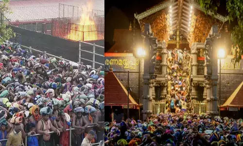 സന്നിധാനത്ത് അയ്യനെ ഒരു നോക്ക് കാണാൻ എത്തുന്നവരുടെ എണ്ണത്തിൽ വൻ വർധനവ്; ഇതുവരെ ദർശനം നടത്തിയത് 75463 ഭക്തരെന്ന് കണക്കുകൾ; വൻ സുരക്ഷയൊരുക്കി പോലീസ് സന്നിധാനത്ത് അയ്യനെ ഒരു നോക്ക് കാണാൻ എത്തുന്നവരുടെ എണ്ണത്തിൽ വൻ വർധനവ്; ഇതുവരെ ദർശനം നടത്തിയത് 75463 ഭക്തരെന്ന് കണക്കുകൾ; വൻ സുരക്ഷയൊരുക്കി പോലീസ്