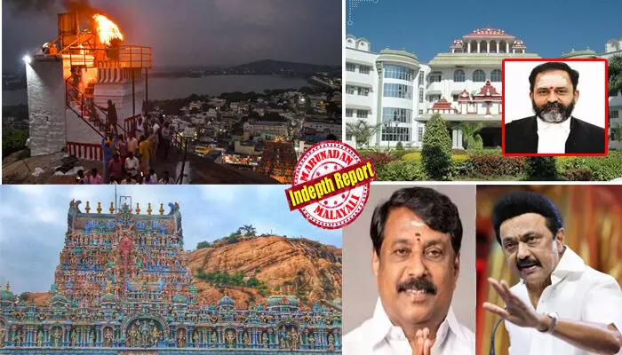 മുരുകന്‍മലയുടെ പേര് സിക്കന്ദര്‍മലയാക്കണമെന്ന് ഒരുവിഭാഗം മുസ്ലീങ്ങള്‍; ദര്‍ഗക്ക് സമീപത്തെ ദീപത്തൂണില്‍ തന്നെ വിളക്ക് തെളിയിക്കണമെന്ന് സംഘപരിവാര്‍; വിധി പറഞ്ഞ ഹൈക്കോടതി ജഡ്ജിയെ ഇമ്പീച്ച് ചെയ്യാന്‍ നീക്കം; രാമന് പകരം മുരുകന്‍! തമിഴ്നാട്ടിലെ അയോധ്യയായി തിരുപ്പരന്‍കുണ്ഡ്രം?