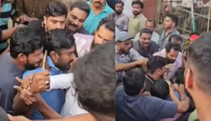 കോഴിക്കോട്ടെ കൊട്ടിക്കലാശം അതിരുവിട്ടു; കത്തിവീശി എൽഡിഎഫ് പ്രവർത്തകർ; ആളുകൾ ചിതറിയോടി; പിന്നിലെ കാരണം വ്യക്തമല്ല; പരാതി നൽകി യുഡിഎഫ് പ്രവർത്തകർ