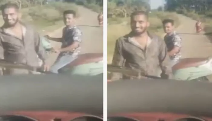 മദ്യലഹരിയിലെത്തിയ രണ്ട് യുവാക്കൾ; സ്‌കൂൾ ബസ് തടഞ്ഞുനിർത്തി ഒമ്പതാം ക്ലാസ് വിദ്യാർത്ഥിനിയെ ഇറക്കി വിട്ട് കൊടുംക്രൂരത; ഞെട്ടിപ്പിക്കുന്ന ദൃശ്യങ്ങൾ പുറത്ത്