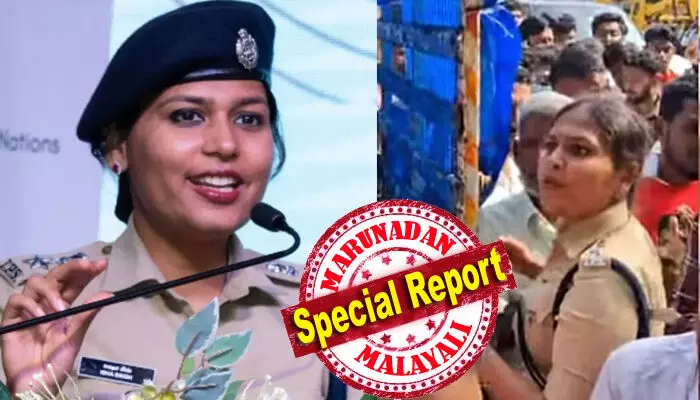 ഒരുപാട് ആളുകളുടെ ചോര ഒഴുകി, 40 ആളുകൾ മരിച്ചു, നിങ്ങളെന്താണ് ചെയ്യുന്നത്?; പ്രവർത്തകർ തടിച്ചുകൂടിയതോടെ സുരക്ഷാ ക്രമീകരണങ്ങൾ താളം തെറ്റി; ടി.വി.കെ നേതാവിൽ നിന്നും മൈക്ക് പിടിച്ചുവാങ്ങി വിജയ് സ്റ്റൈലിൽ മറുപടി; ലേഡി സിങ്കം ഇഷാ സിംഗ് ഐ.പി.എസിന് സമൂഹ മാധ്യമങ്ങളിൽ കയ്യടി