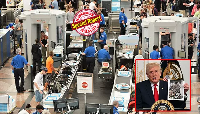 ട്രംപിന്റെ പുതിയ കടുംവെട്ട്: യുഎസില്‍ പ്രവേശിക്കാന്‍ വിദേശ വിനോദ സഞ്ചാരികളുടെ എഫ്ബിയും ഇന്‍സ്റ്റയും പരതി നോക്കും; അഞ്ച് വര്‍ഷത്തെ സോഷ്യല്‍ മീഡിയ വിവരങ്ങള്‍ നിര്‍ബന്ധമായി കൈമാറണം; അമേരിക്കക്കെതിരെ മിണ്ടിയാല്‍ വിസ കിട്ടില്ല; വിസ ഒഴിവുകള്‍ ഉള്ള ബ്രിട്ടീഷുകാര്‍ക്കും ജര്‍മ്മന്‍കാര്‍ക്കും പോലും രക്ഷയില്ല; കുടിയേറ്റ നയത്തില്‍ തരിമ്പും വിട്ടുവീഴ്ചയില്ലാതെ യുഎസ് പ്രസിഡന്റ്