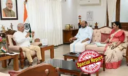 ലോക്ഭവന് ആയ ശേഷമുള്ള ആദ്യ നയതന്ത്രത്തിലും ഉറച്ച നിലപാടുമായി ഗവര്ണര്; മന്ത്രിമാരായ രാജീവിനും ബിന്ദുവിനും മുമ്പില് താനാണ് ശരിയെന്ന് വാദിച്ച് അര്ലേക്കര്; ഗവര്ണറെ പ്രകോപിപ്പിക്കാതെ സമവായ സാധ്യതകള് തുറന്നിടുന്ന കരുതല് എടുത്ത പിണറായി സര്ക്കാര്; ആ വിഷയം സുപ്രീംകോടതിയ്ക്ക് തീരുമാനിക്കേണ്ടി വരും; വിസി നിമയനത്തില് തീരുമാനമായില്ല ലോക്ഭവന് ആയ ശേഷമുള്ള ആദ്യ നയതന്ത്രത്തിലും ഉറച്ച നിലപാടുമായി ഗവര്ണര്; മന്ത്രിമാരായ രാജീവിനും ബിന്ദുവിനും മുമ്പില് താനാണ് ശരിയെന്ന് വാദിച്ച് അര്ലേക്കര്; ഗവര്ണറെ പ്രകോപിപ്പിക്കാതെ സമവായ സാധ്യതകള് തുറന്നിടുന്ന കരുതല് എടുത്ത പിണറായി സര്ക്കാര്; ആ വിഷയം സുപ്രീംകോടതിയ്ക്ക് തീരുമാനിക്കേണ്ടി വരും; വിസി നിമയനത്തില് തീരുമാനമായില്ല