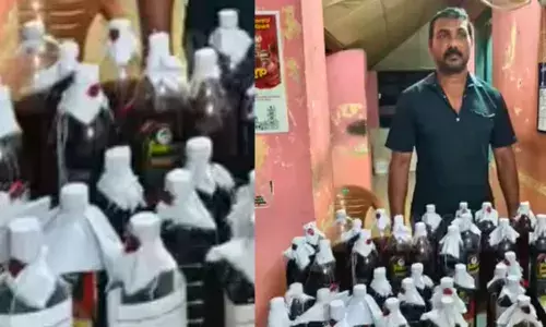 അനധികൃതമായി മദ്യവിൽപ്പന നടക്കുന്നതായി രഹസ്യവിവരം; പരിശോധനയിൽ കണ്ടെടുത്തത് രഹസ്യ അറയിൽ സൂക്ഷിച്ചിരുന്ന 25.5 ലിറ്റർ ജവാൻ; പിടിയിലായത് ചന്തക്കുന്നുകാരൻ നൗഷാദ്