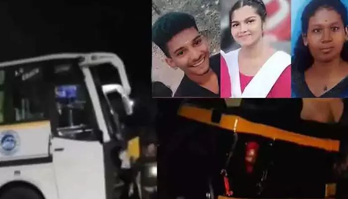 കൊല്ലത്ത് ശബരിമല തീര്ത്ഥാടകര് സഞ്ചരിച്ച ബസ്സും ഓട്ടോറിക്ഷയും കൂട്ടിയിടിച്ചു; ഓട്ടോറിക്ഷ യാത്രക്കാരായ മൂന്ന് പേര് മരിച്ചു കൊല്ലത്ത് ശബരിമല തീര്ത്ഥാടകര് സഞ്ചരിച്ച ബസ്സും ഓട്ടോറിക്ഷയും കൂട്ടിയിടിച്ചു; ഓട്ടോറിക്ഷ യാത്രക്കാരായ മൂന്ന് പേര് മരിച്ചു