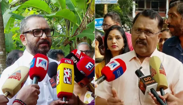 യുഡിഎഫിന്റെ ജമാഅത്തെ ഇസ്ലാമി ബന്ധവും എല്ഡിഎഫിന്റെ പോപ്പുലര് ഫ്രണ്ട് ബന്ധവും ജനം തിരിച്ചറിയും; എന്ഡിഎക്ക് ശക്തമായ മുന്നേറ്റമുണ്ടാകുമെന്ന് കെ സുരേന്ദ്രന് യുഡിഎഫിന്റെ ജമാഅത്തെ ഇസ്ലാമി ബന്ധവും എല്ഡിഎഫിന്റെ പോപ്പുലര് ഫ്രണ്ട് ബന്ധവും ജനം തിരിച്ചറിയും; എന്ഡിഎക്ക് ശക്തമായ മുന്നേറ്റമുണ്ടാകുമെന്ന് കെ സുരേന്ദ്രന്