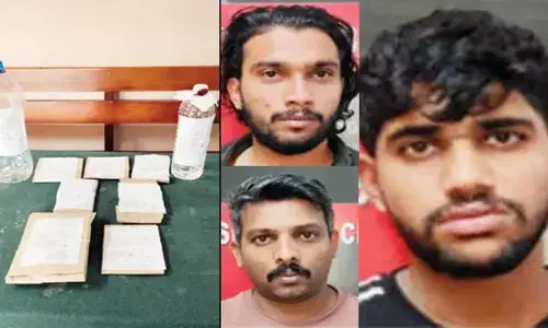 എക്സൈസിനെ കണ്ടപ്പോള് എംഡിഎംഎ കുടിവെള്ളത്തില് കലക്കി രക്ഷപ്പെടാന് ശ്രമം; എന്ജിനീയര് അടക്കം മൂന്ന് യുവാക്കള് റിമാന്ഡില് എക്സൈസിനെ കണ്ടപ്പോള് എംഡിഎംഎ കുടിവെള്ളത്തില് കലക്കി രക്ഷപ്പെടാന് ശ്രമം; എന്ജിനീയര് അടക്കം മൂന്ന് യുവാക്കള് റിമാന്ഡില്