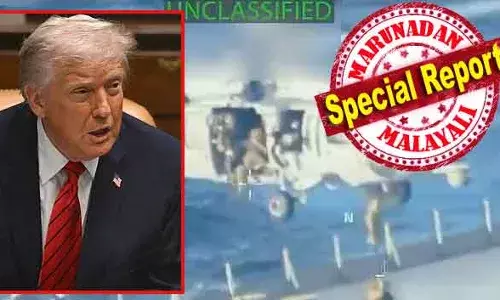 കരയുദ്ധമുണ്ടാകുമെന്നോ ഇല്ലെന്നോ ഞാന് പറയുന്നില്ല. ഞാനിപ്പോള് അതേക്കുറിച്ച് സംസാരിക്കുന്നില്ല! ലോകത്ത് ഏറ്റവുമധികം എണ്ണശേഖരമുള്ള രാജ്യത്തെ വരച്ച വരയില് നിര്ത്താന് ട്രംപ്; അമേരിക്കന് യുദ്ധക്കപ്പലുകള് വെനസ്വേലന് എണ്ണ ടാങ്കര് പിടിച്ചെടുത്തു; കരീബിയന് മേഖലയില് ഇനി എന്തും സംഭവിക്കാം; മഡുറോയെ തളയ്ക്കാന് ട്രംപിസം കരയുദ്ധമുണ്ടാകുമെന്നോ ഇല്ലെന്നോ ഞാന് പറയുന്നില്ല. ഞാനിപ്പോള് അതേക്കുറിച്ച് സംസാരിക്കുന്നില്ല! ലോകത്ത് ഏറ്റവുമധികം എണ്ണശേഖരമുള്ള രാജ്യത്തെ വരച്ച വരയില് നിര്ത്താന് ട്രംപ്; അമേരിക്കന് യുദ്ധക്കപ്പലുകള് വെനസ്വേലന് എണ്ണ ടാങ്കര് പിടിച്ചെടുത്തു; കരീബിയന് മേഖലയില് ഇനി എന്തും സംഭവിക്കാം; മഡുറോയെ തളയ്ക്കാന് ട്രംപിസം