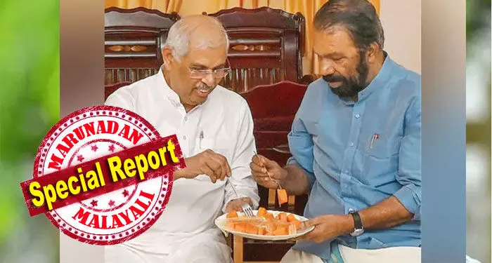 ആദ്യം എത്തിയത് ഗവര്‍ണര്‍; പിന്നാലെ മന്ത്രി; ചായ സല്‍ക്കാരത്തില്‍ ഗവര്‍ണര്‍ക്ക് പപ്പായ നിറഞ്ഞ പ്ലേറ്റ് നീട്ടി നയതന്ത്ര തുടക്കം; വേദിയിലേക്കുള്ള യാത്രയ്ക്ക് ഗവര്‍ണറുടെ കാറിലേക്ക് മന്ത്രി എത്തിയതു കണ്ട് എല്ലാവരും ഞെട്ടി! ഗവര്‍ണറെ യാത്ര അയക്കാനും മന്ത്രിയുടെ സാന്നിധ്യം; ക്രൈസ്റ്റ് നഗര്‍ സ്‌കൂളില്‍ ക്ലാസിക് നയതന്ത്രവുമാായി മന്ത്രിയപ്പൂപ്പന്‍; അര്‍ലേക്കറെ ശിവന്‍കുട്ടി കീഴടക്കിയ കഥ