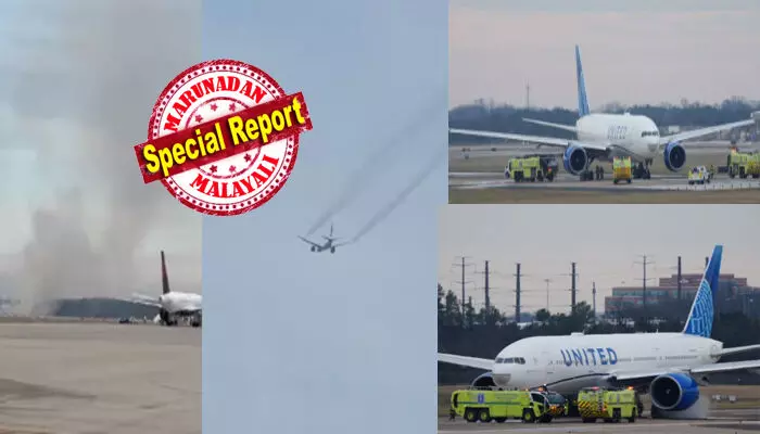 ടോക്കിയോ നഗരം ലക്ഷ്യമാക്കി പറന്നുയർന്ന വിമാനം; പെട്ടെന്ന് റൺവേയിൽ അസാധാരണ പുക; വിൻഡോ വഴിയുള്ള താഴെത്തെ കാഴ്ച കണ്ട് പരിഭ്രാന്തിയിലായി യാത്രക്കാർ; കോക്പിറ്റിലെ വാണിംഗ് അലർട്ടിൽ പൈലറ്റ് ചെയ്തത് ടോക്കിയോ നഗരം ലക്ഷ്യമാക്കി പറന്നുയർന്ന വിമാനം; പെട്ടെന്ന് റൺവേയിൽ അസാധാരണ പുക; വിൻഡോ വഴിയുള്ള താഴെത്തെ കാഴ്ച കണ്ട് പരിഭ്രാന്തിയിലായി യാത്രക്കാർ; കോക്പിറ്റിലെ വാണിംഗ് അലർട്ടിൽ പൈലറ്റ് ചെയ്തത്