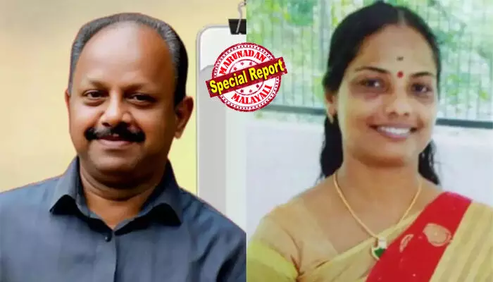 സിപിഎം സ്ഥാനാര്ഥിയായ ഭര്ത്താവിനെ തോല്പ്പിച്ച വോട്ടര്മാര്ക്ക് നന്ദി പറഞ്ഞ് ഭാര്യ; തോറ്റ സ്ഥാനാര്ത്ഥിയുടെ ഭാര്യ എന്തിന് നന്ദി പറഞ്ഞു പോസ്റ്റ് ഇട്ടു എന്ന് അന്തംവിട്ട് നാട്ടുകാര്; വൈറലായ പോസ്റ്റിന് ഭാര്യയുടെ രസകരമായ വിശദീകരണം ഇങ്ങനെ സിപിഎം സ്ഥാനാര്ഥിയായ ഭര്ത്താവിനെ തോല്പ്പിച്ച വോട്ടര്മാര്ക്ക് നന്ദി പറഞ്ഞ് ഭാര്യ; തോറ്റ സ്ഥാനാര്ത്ഥിയുടെ ഭാര്യ എന്തിന് നന്ദി പറഞ്ഞു പോസ്റ്റ് ഇട്ടു എന്ന് അന്തംവിട്ട് നാട്ടുകാര്; വൈറലായ പോസ്റ്റിന് ഭാര്യയുടെ രസകരമായ വിശദീകരണം ഇങ്ങനെ