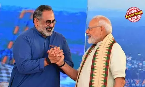 തിരുവനന്തപുരത്ത് താമര വിരിഞ്ഞതില്‍ ആഹ്ലാദം; ഉടന്‍ എത്തുമെന്ന് പ്രധാനമന്ത്രി നരേന്ദ്ര മോദി; രാജീവ് ചന്ദ്രശേഖറിനെ നേരിട്ട് വിളിച്ച് അഭിനന്ദനം അറിയിച്ചു; അഹമ്മദാബാദ് പിടിച്ചെടുത്തതിന് ശേഷം ബി.ജെ.പി. ഗുജറാത്തില്‍ അധികാരം നേടിയ ചരിത്രം ഓര്‍മ്മിപ്പിച്ച് മോദി; തലസ്ഥാനത്ത് കോര്‍പറേഷന്‍ കൈപ്പിടിയിലാക്കിയതില്‍ ദേശീയതലത്തിലും ആഘോഷം