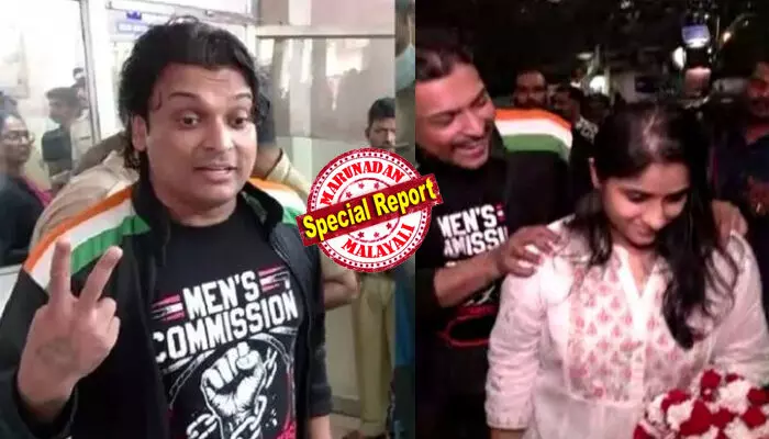 പൊലീസ് നോട്ടീസ് നല്കിയെന്ന് പറയുന്നത് നുണയാണെന്നും ഇക്കാര്യം അയ്യപ്പ സ്വാമിയേയും തന്റെ മക്കളേയും തൊട്ട് ആണയിടാമെന്നും രാഹുല് ഈശ്വര്; കേസിനെ കുറിച്ച് ഒരക്ഷരം മിണ്ടരുതെന്ന് പറഞ്ഞ് ഭാര്യ ദീപ കരഞ്ഞുകാലുപിടിച്ചു; എല്ലാം പുരുഷ കമ്മീഷന് വേണ്ടിയെന്ന് ആവര്ത്തിച്ച് ആക്ടിവിസ്റ്റ് പൊലീസ് നോട്ടീസ് നല്കിയെന്ന് പറയുന്നത് നുണയാണെന്നും ഇക്കാര്യം അയ്യപ്പ സ്വാമിയേയും തന്റെ മക്കളേയും തൊട്ട് ആണയിടാമെന്നും രാഹുല് ഈശ്വര്; കേസിനെ കുറിച്ച് ഒരക്ഷരം മിണ്ടരുതെന്ന് പറഞ്ഞ് ഭാര്യ ദീപ കരഞ്ഞുകാലുപിടിച്ചു; എല്ലാം പുരുഷ കമ്മീഷന് വേണ്ടിയെന്ന് ആവര്ത്തിച്ച് ആക്ടിവിസ്റ്റ്